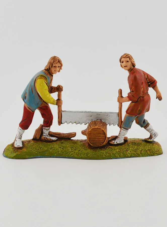 Krippenfigur die Holzfäller – 6 cm (pic 1)