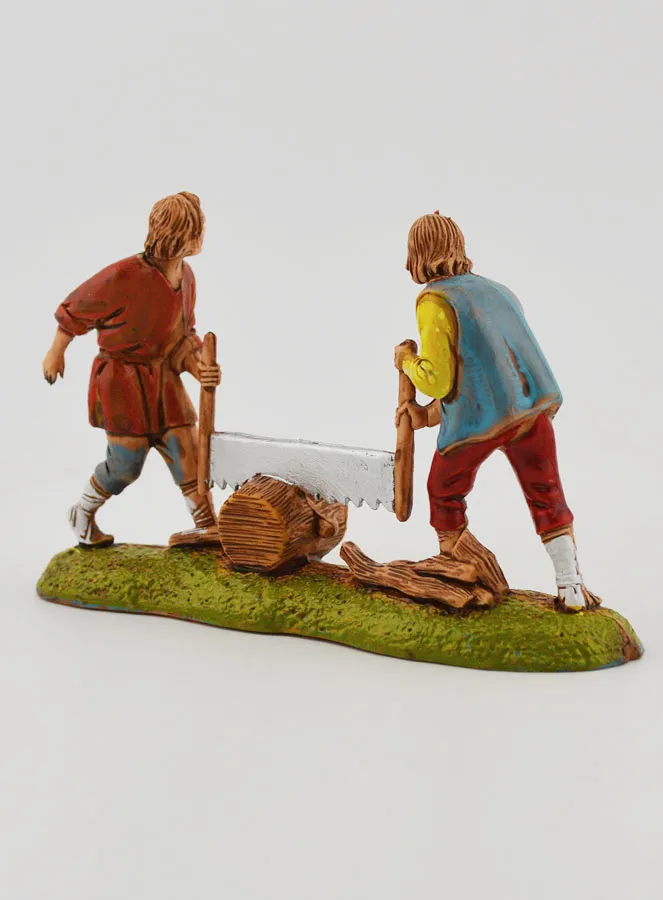 Krippenfigur die Holzfäller – 6 cm (pic 4)
