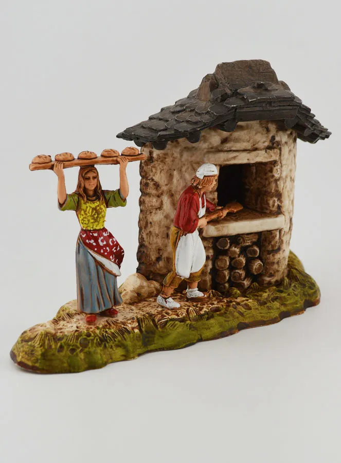 Krippenfigur – Der Brotbackofen (pic 3)