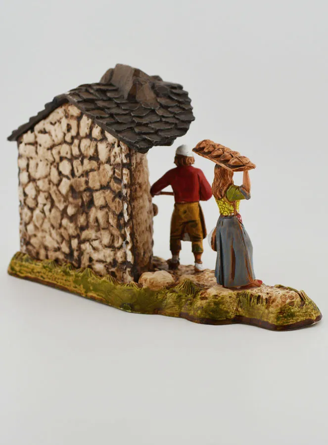 Krippenfigur – Der Brotbackofen (pic 4)