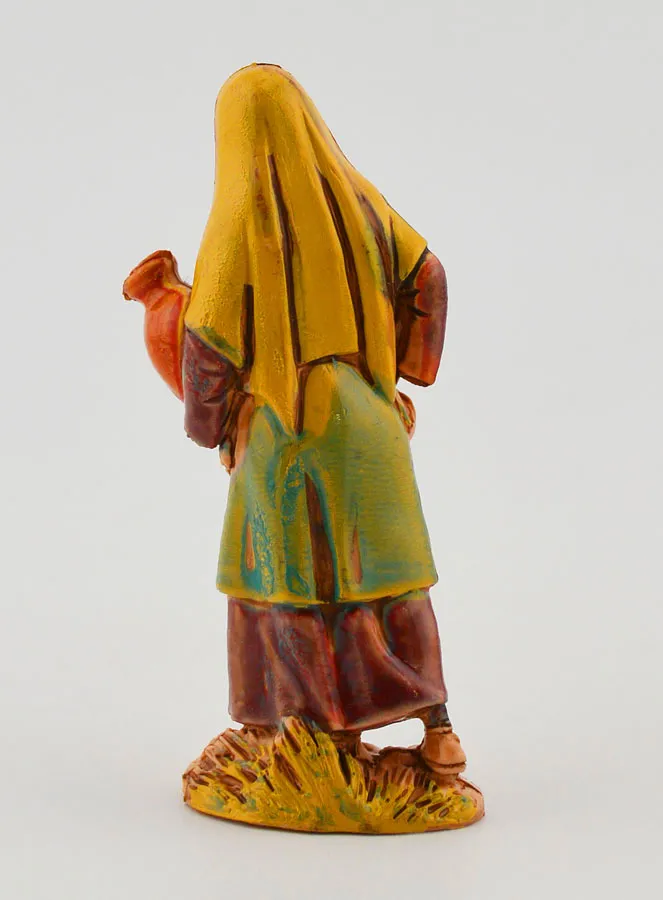 Krippenfigur Frau mit Krug – 6 cm (pic 4)