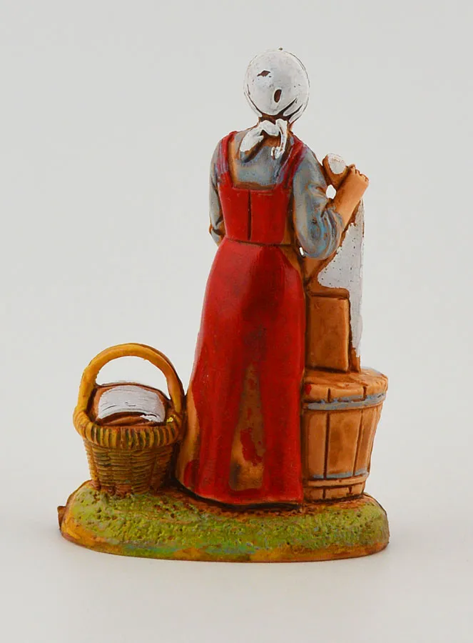 Krippenfigur Waschfrau – 6cm (pic 4)