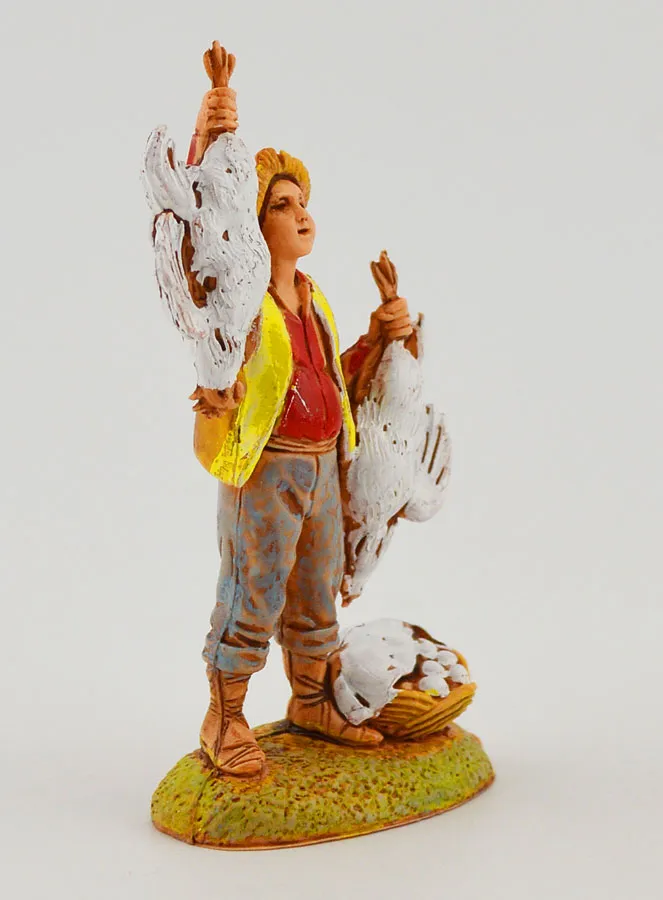 Krippenfigur Hühnerverkäufer – 6cm (pic 3)
