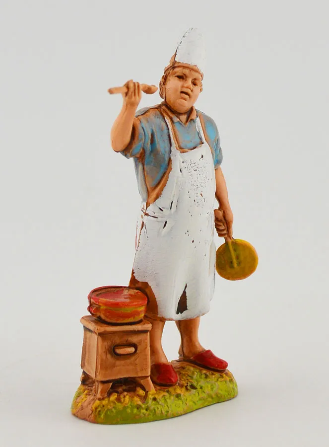 Krippenfigur Koch – 6cm (pic 3)