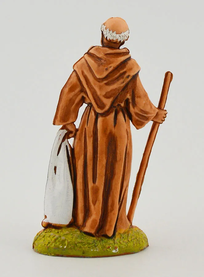 Krippenfigur Reisender mit Stock – 6cm (pic 4)