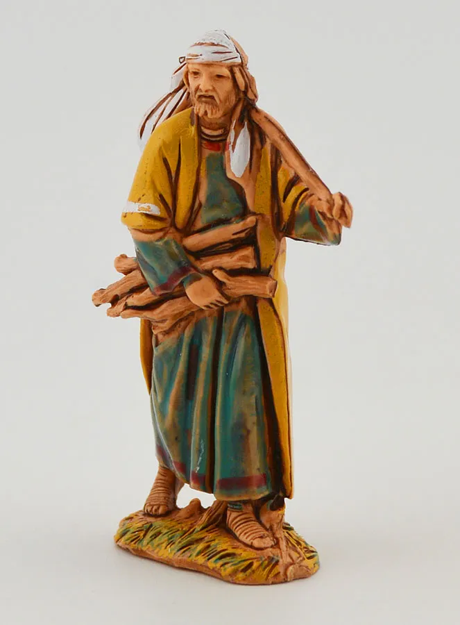 Krippenfigur Reisender Holzsammler – 6cm (pic 2)
