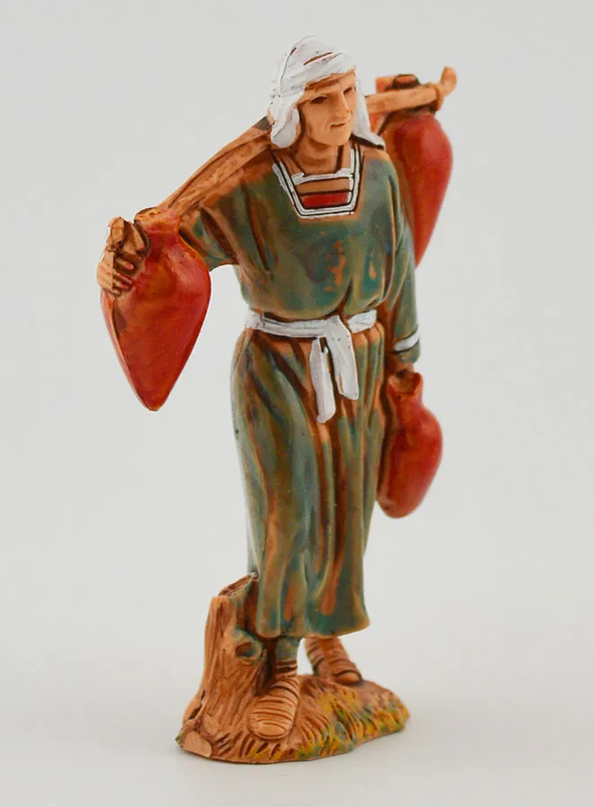 Krippenfigur Wasserträger – 6cm (pic 3)