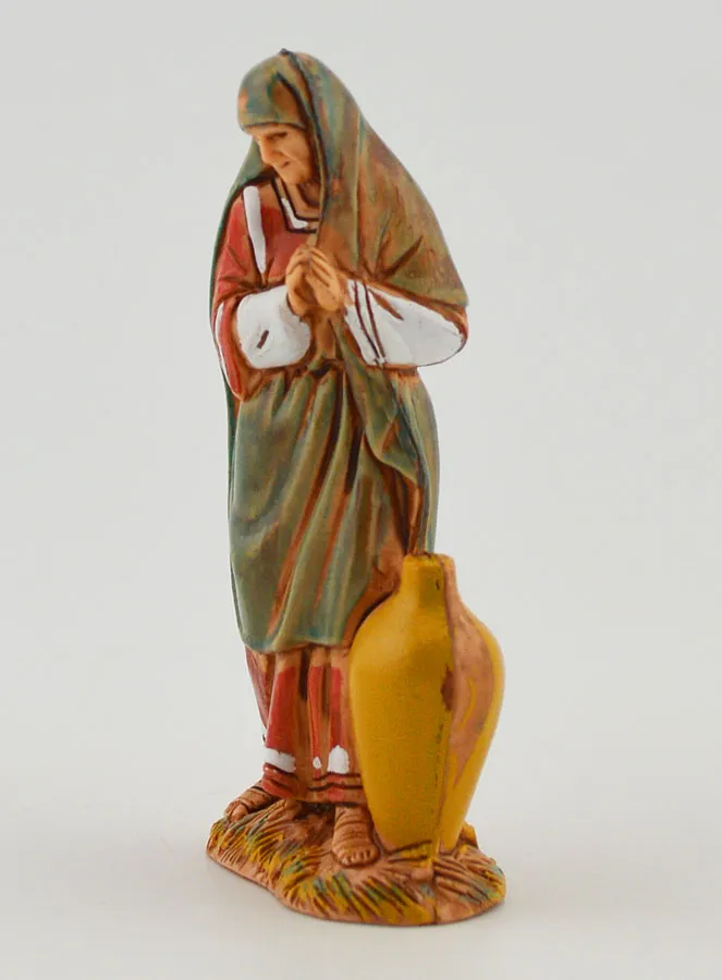 Krippenfigur Frau mit Amphore – 6cm (pic 2)