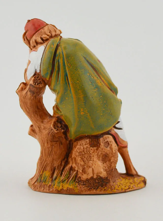 Krippenfigur Schlafender Hirte – 6cm (pic 4)