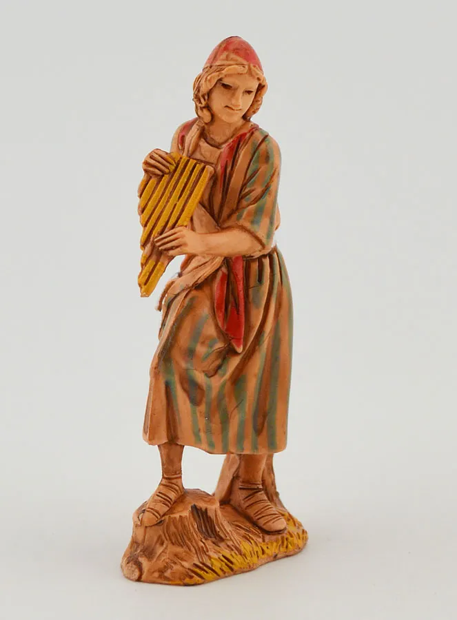Krippenfigur Panflötenspieler – 6cm (pic 3)