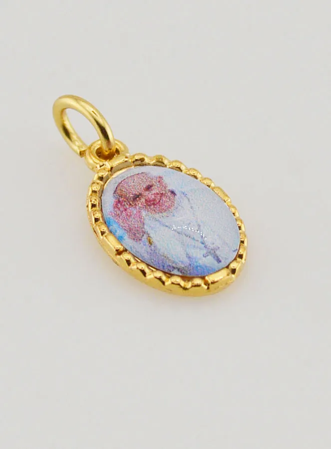Anhänger mit Gedrehtem Rand 15mm – Papst Franziskus (pic 3)