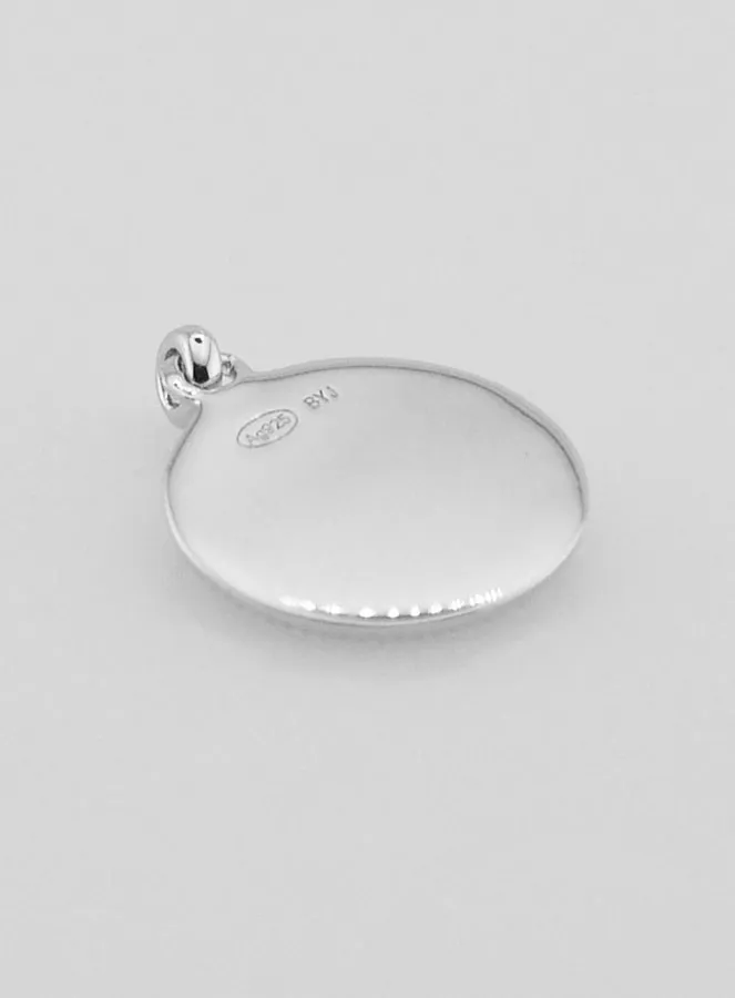 Anhänger Schutzengel und Taube Silber – 12mm (pic 4)