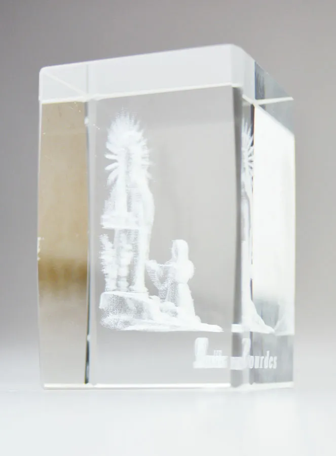 Ikone Unsere Liebe Frau von Lourdes Laser - Gravur (pic 3)