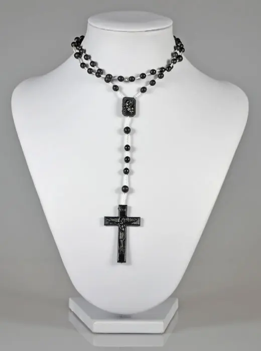 Rosenkranz Modeschmuck Schwarz (pic 2)
