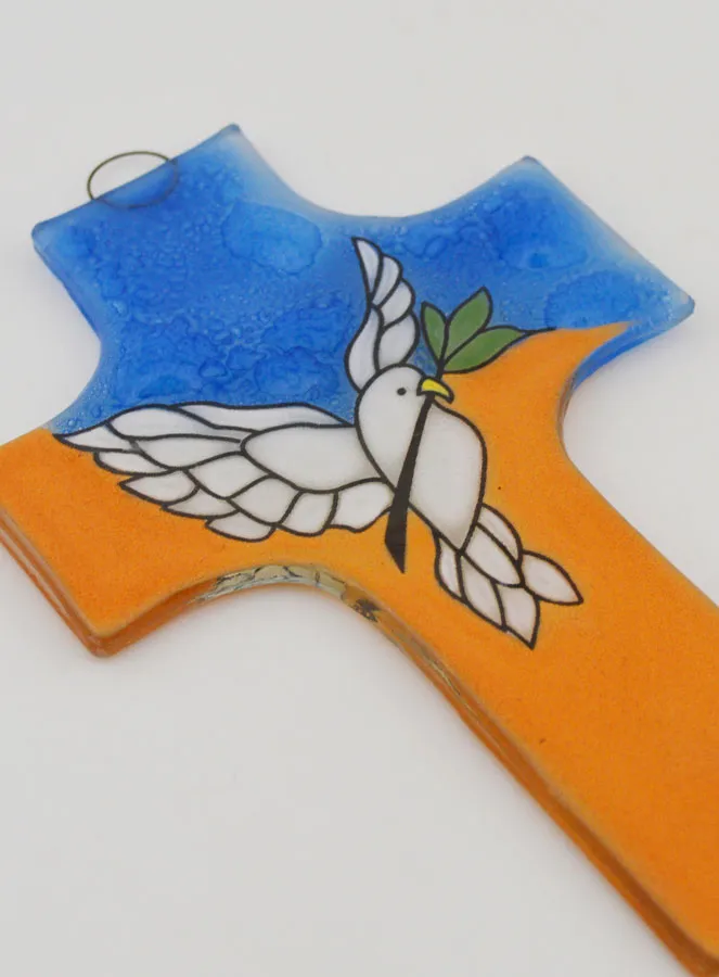 Kreuz Heiliger Geist aus Glas (pic 3)