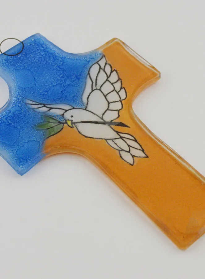Kreuz Heiliger Geist aus Glas (pic 4)