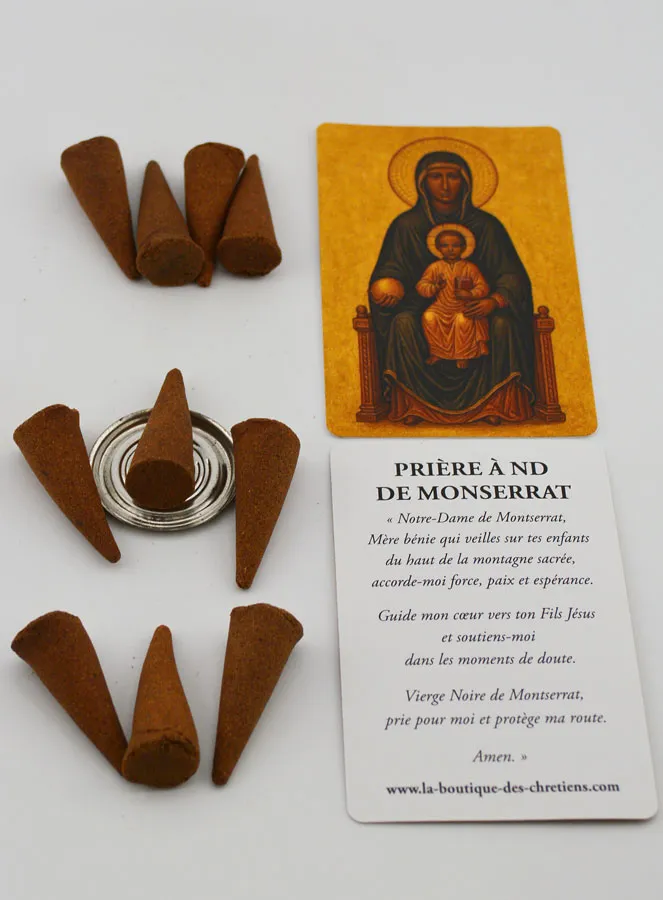 Räucherkegel Gottesmutter von Montserrat (pic 2)