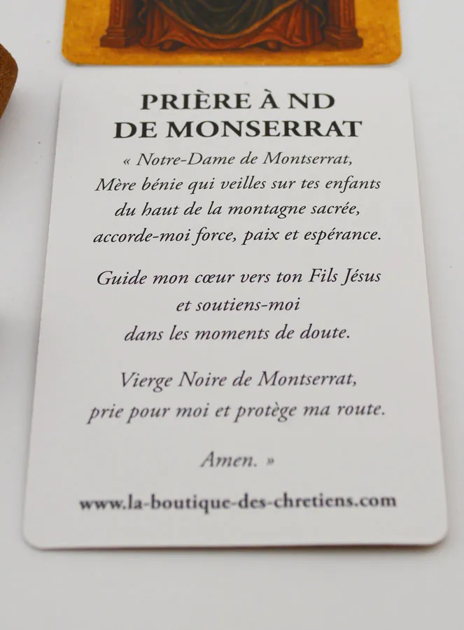 Räucherkegel Gottesmutter von Montserrat (pic 3)