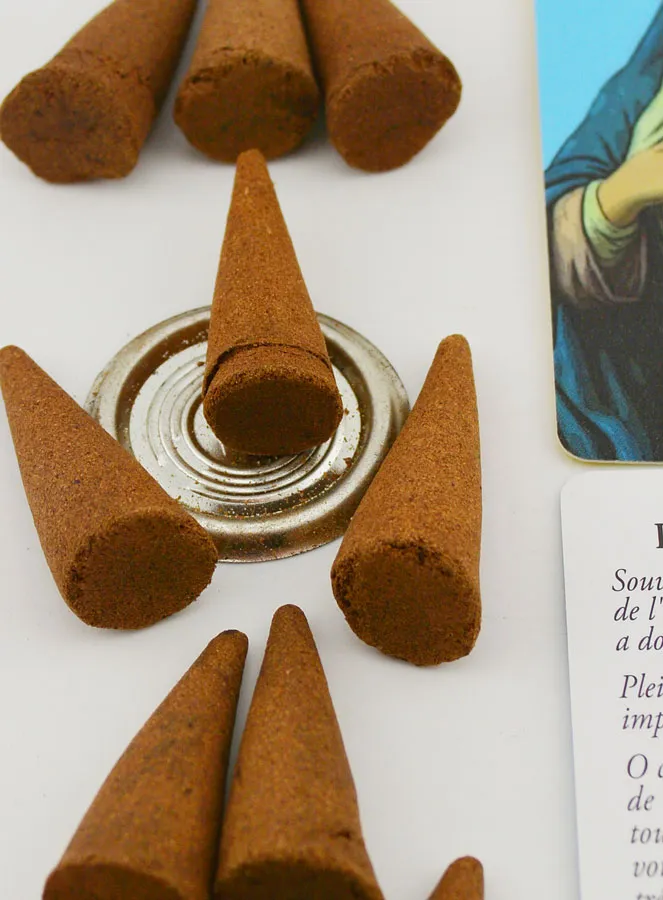 Herz Maria Räucherkegel (pic 2)