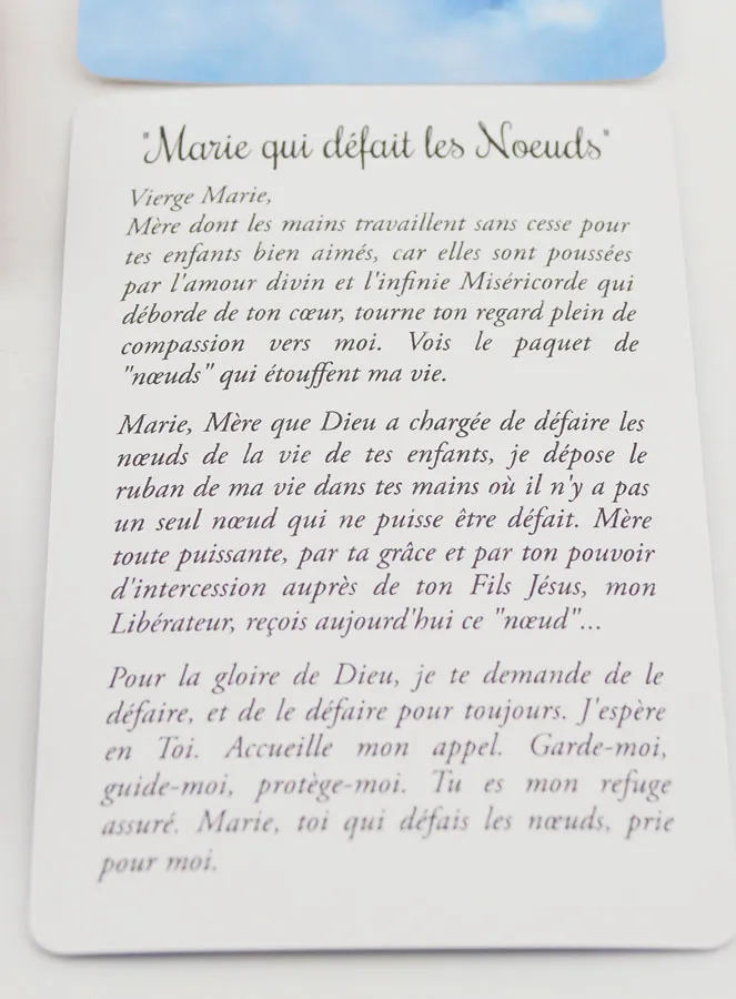 Weihrauch Kegel Maria Knotenlöserin (pic 3)