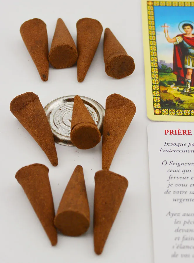 Weihrauch heiliger Expeditus Räucher-Kegel (pic 2)