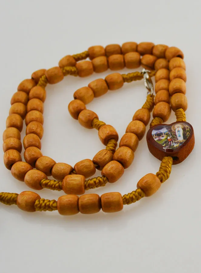 Rosenkranz Kette aus Holz (pic 3)
