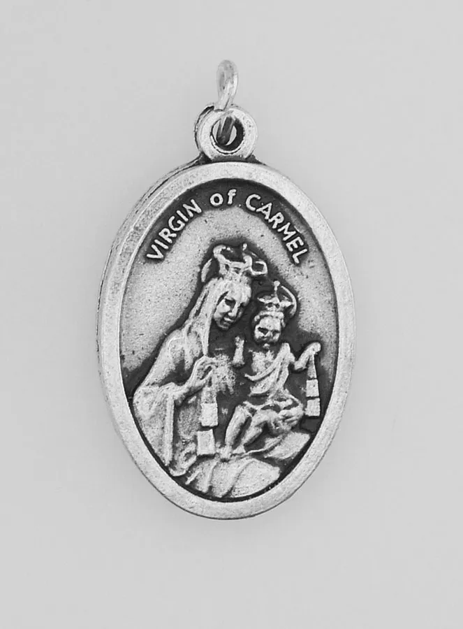 Christliche Scapular Medaille silberfarben (pic 3)