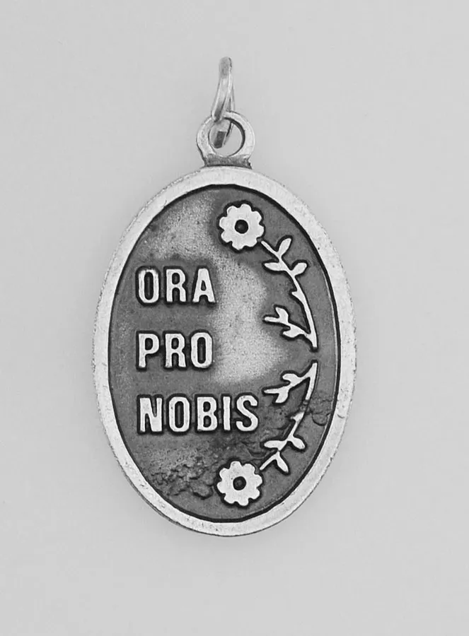 Medaille Barmherzigkeit Jesus Christus silberfarben (pic 3)