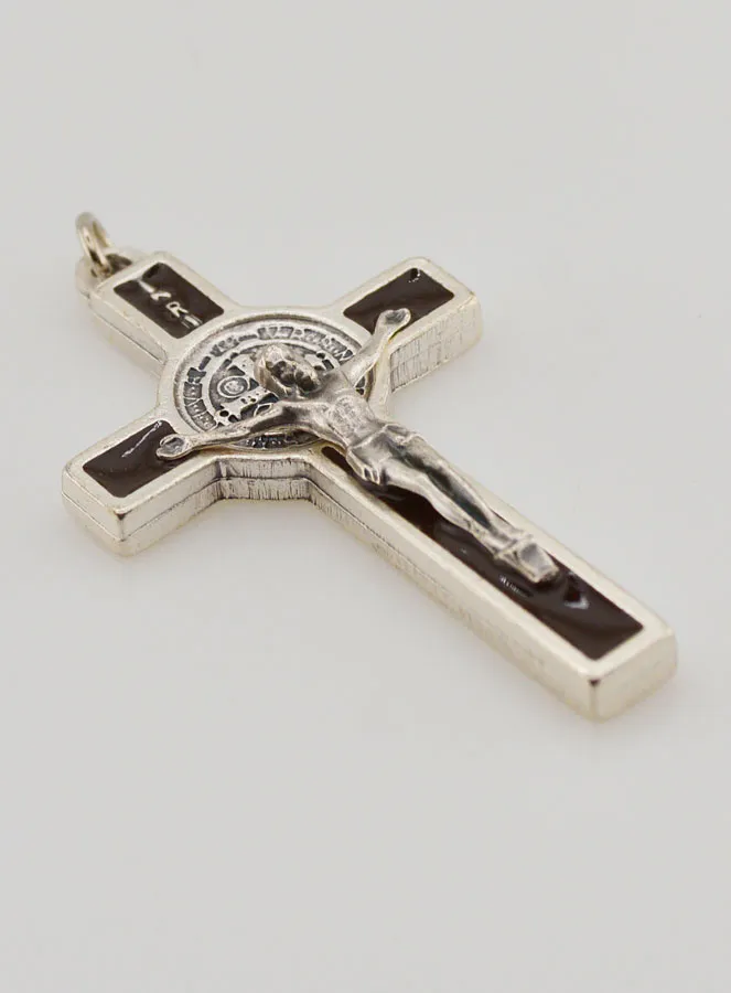 Anhänger Benediktus - Kreuz Braun 5 cm (pic 3)