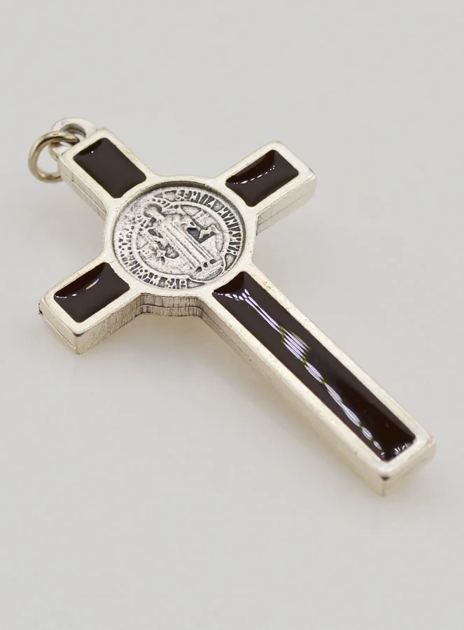 Anhänger Benediktus - Kreuz Braun 5 cm (pic 4)