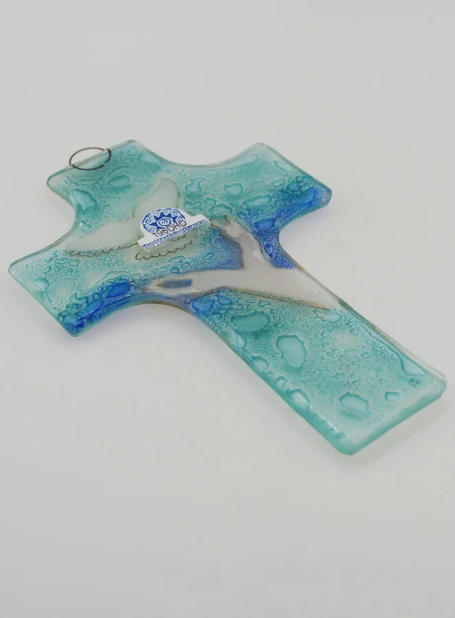 Kinder Kreuz Heiliger Geist aus Glas (pic 4)
