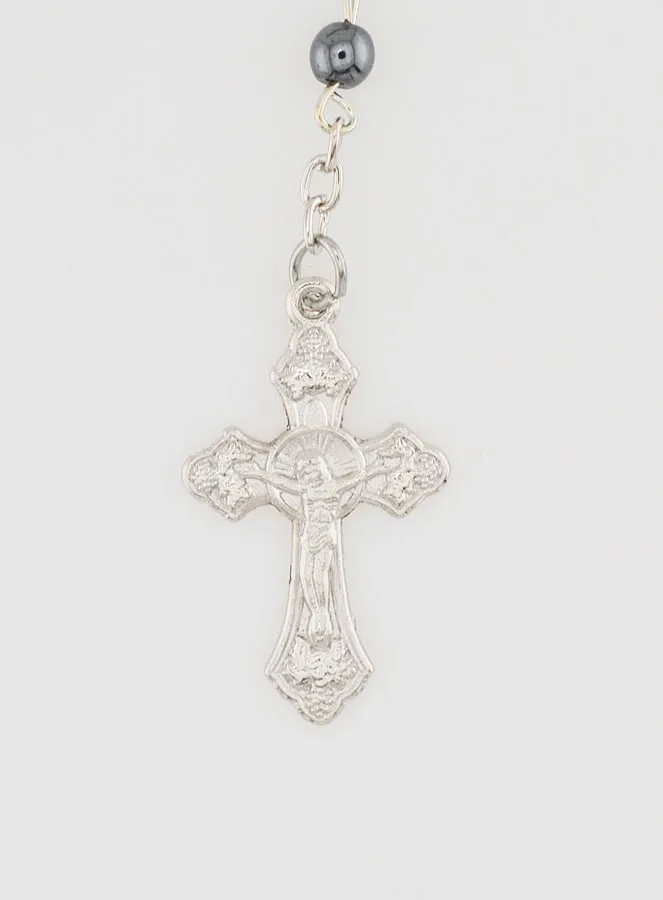 Rosenkranz Modeschmuck Weiss und Schwarz (pic 3)