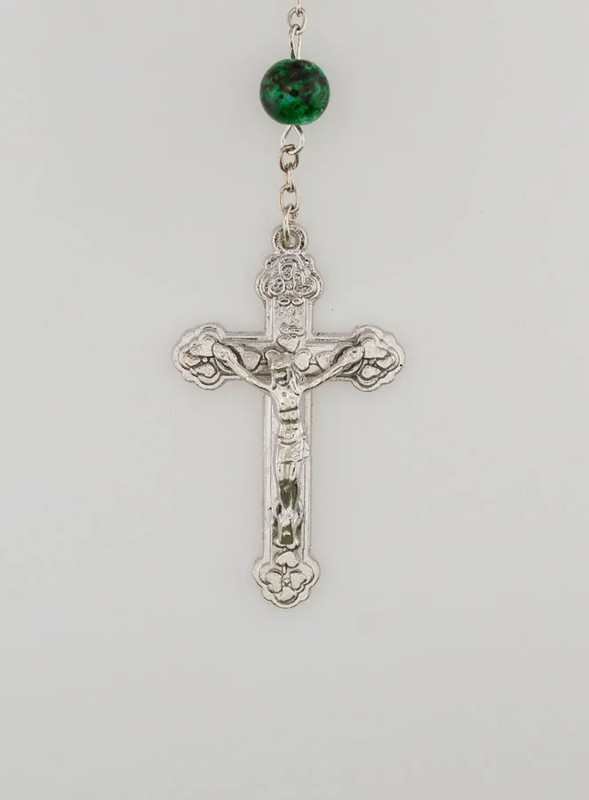 Rosenkranz Perlmutt Grün von Lourdes (pic 3)
