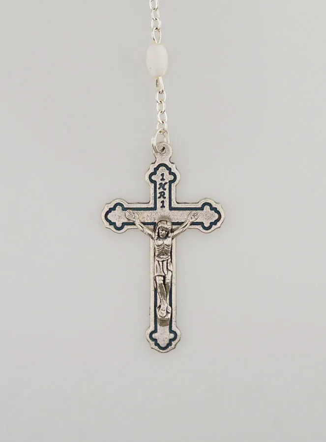 Damen Rosenkranz Modeschmuck Perlmutt (pic 3)