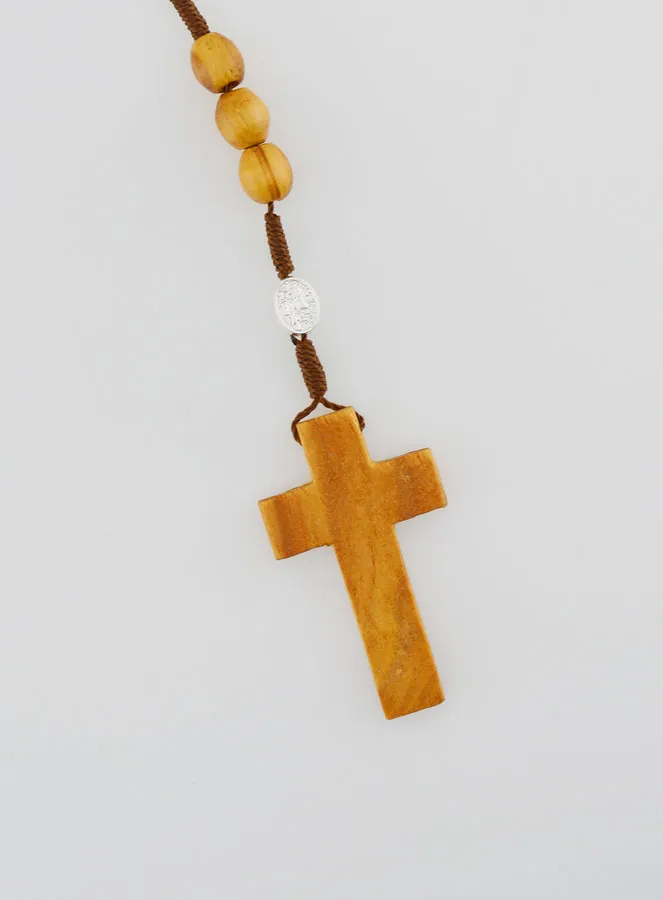 Olivenholz Rosenkranz 50 cm (pic 4)