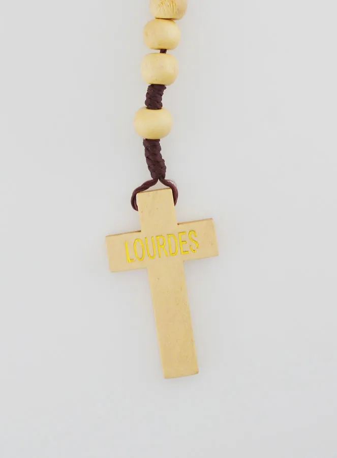 Holz Rosenkranz Hl Bernadette 6 Gesätze (pic 3)