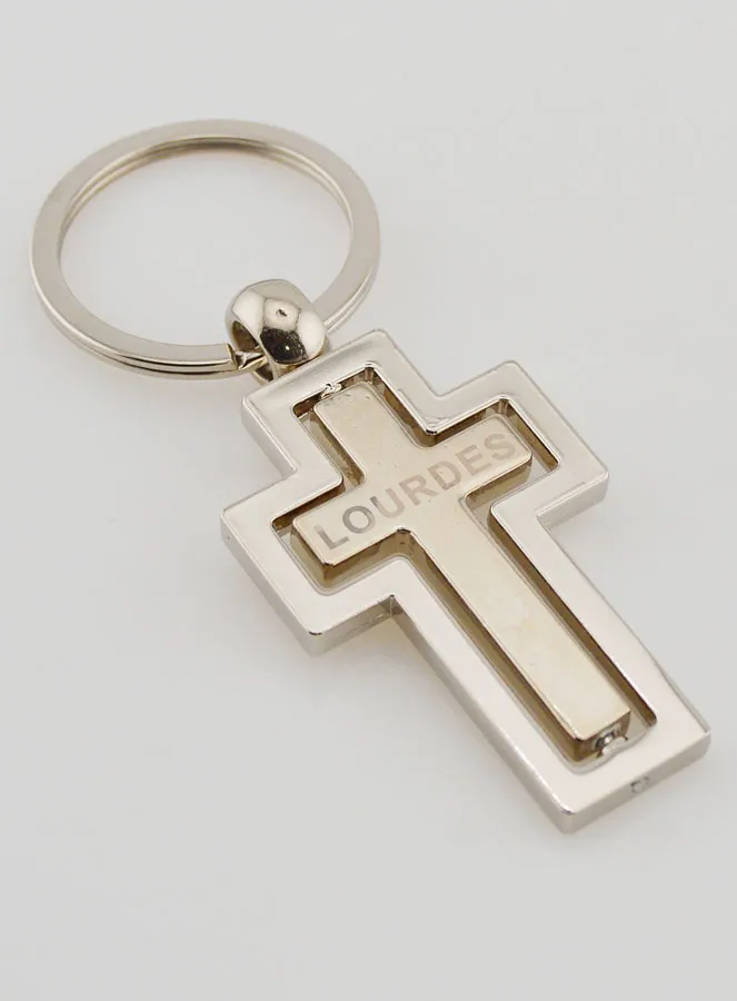 Schlüsselanhänger Lourdes Kreuz (pic 3)