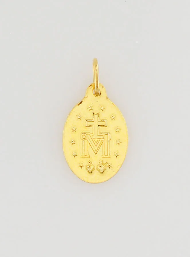 Wundertätige Medaille Goldfarben 13 mm (pic 4)