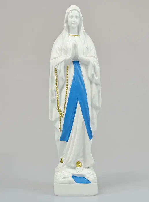 Figur Unsere Liebe Frau von Lourdes mit Schleier 32cm (pic 2)