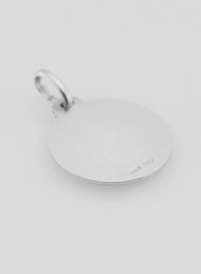Medaille Prager Jesuskind massiv Silber - 16 mm (pic 4)