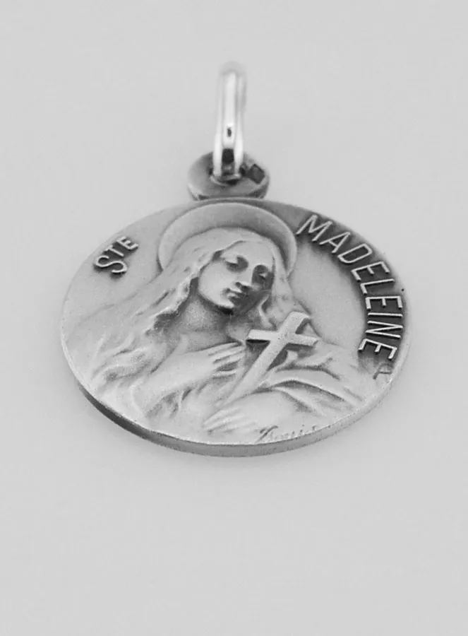 Medaille heilige Maria Magdalena echt Silber - 18mm (pic 2)