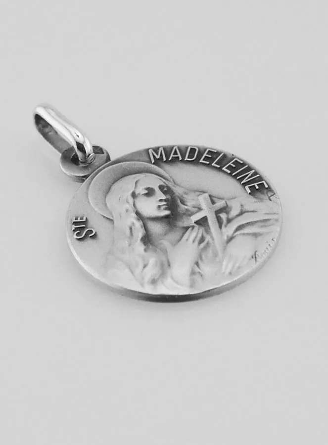 Medaille heilige Maria Magdalena echt Silber - 18mm (pic 3)