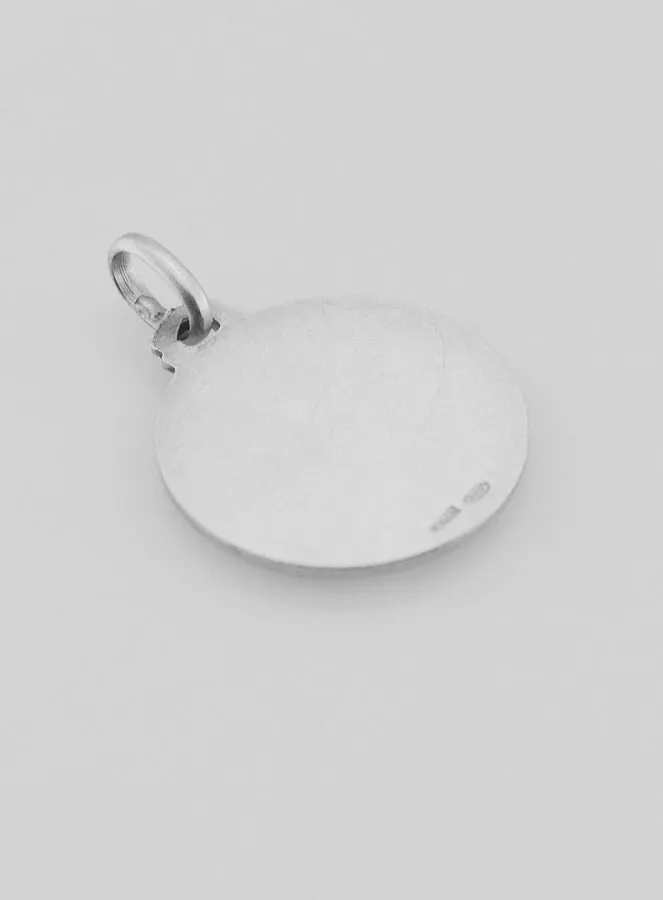 Medaille Herz Jesu massiv Silber - 18 mm (pic 4)