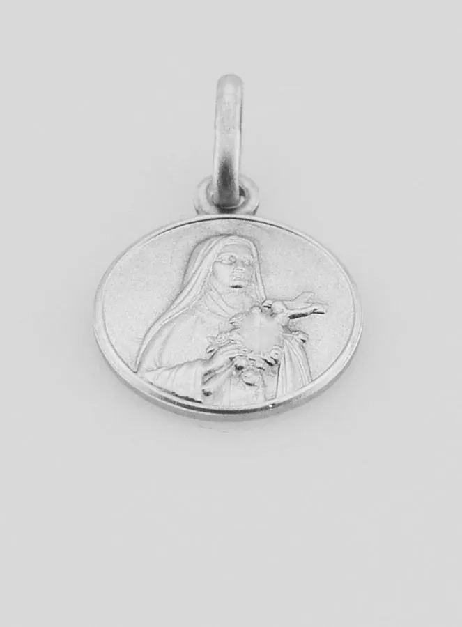 Anhänger hl.Therese echt Sterling Silber - 12 mm (pic 2)