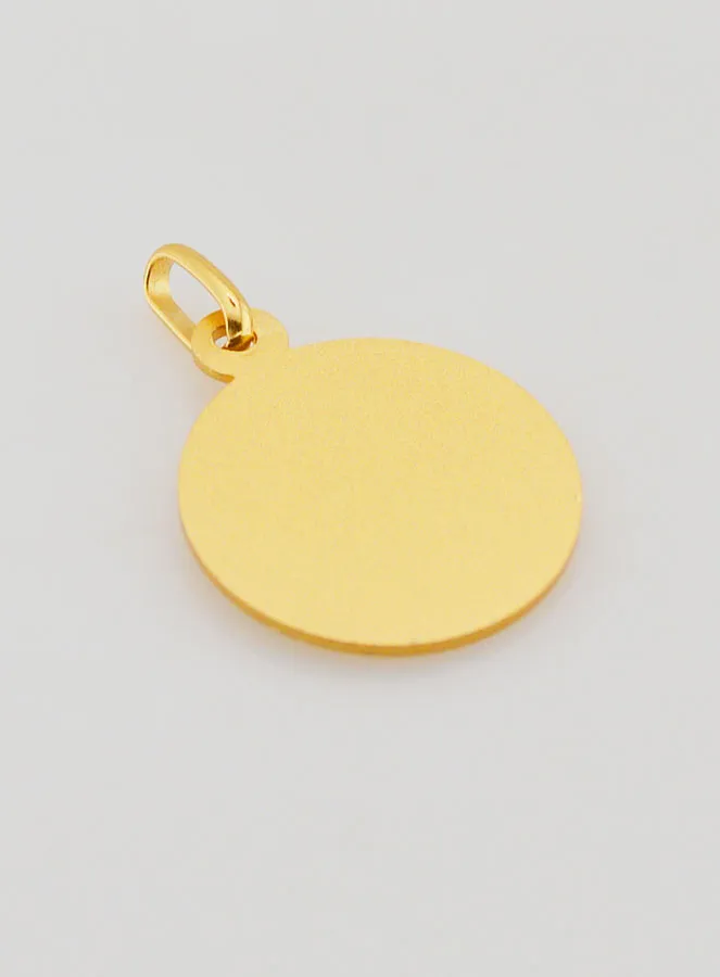 Medaille Hl Maria Magdalena Vergoldet - 18mm (pic 4)