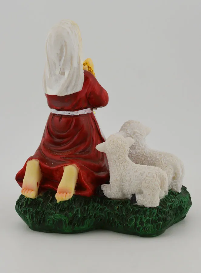 Figur heilige Bernadette Soubirous - 10cm (pic 4)