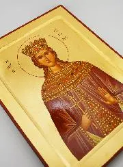 Byzantinische Ikone Heilige Irene von Thessaloniki - 30 cm