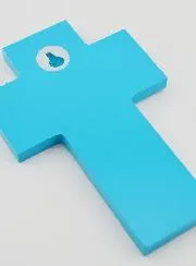 Holzkreuz Mein Leuchtturm