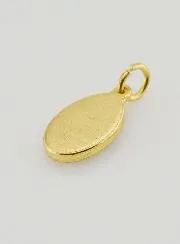 Medaille Unserer lieben Frau von La Salette Metall Goldfarben -14mm