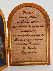 Diptychon Ikone der Göttlichen Barmherzigkeit + Gebet